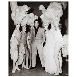 BERNARD OF HOLLYWOOD - ELVIS PRESLEY IN VEGAS - Signed by Susan Bernard.