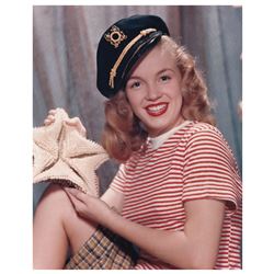 MARILYN MONROE BY BERNARD OF HOLLYWOOD 'Norma Jean Sailor Girl'.