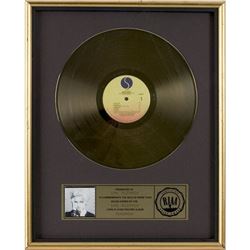 Madonna RIAA Gold Record Award for her debut album.