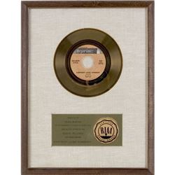 Dean Martin RIAA Gold award.