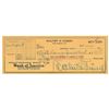 Image 1 : Walt Disney Signed Cheque.