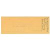 Image 2 : Walt Disney Signed Cheque.