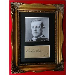 Woodrow Wilson (1856-1924).