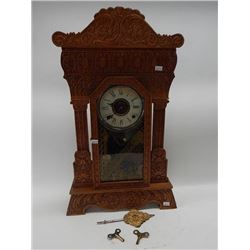 WM L GILBERT CLOCK CO MANTEL CLOCK