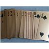 Image 1 : 24 CARAT GOLD PLATED PLAYING CARDS.