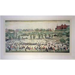 L.S.LOWERY - Peel Park, Salford, England 1973.