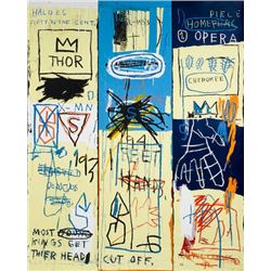 JEAN-MICHEL BASQUIAT (1960-1988) - Charles the First.