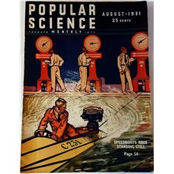 1931 POPULAR SCIENCE Magazine’s Vol 119 PICCARD AERIAL RECORD