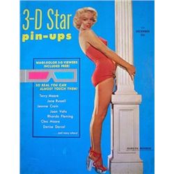 Marilyn Monroe - 3-D Star Pin-Ups Magazine December 1953 Vol. 1, No. 1