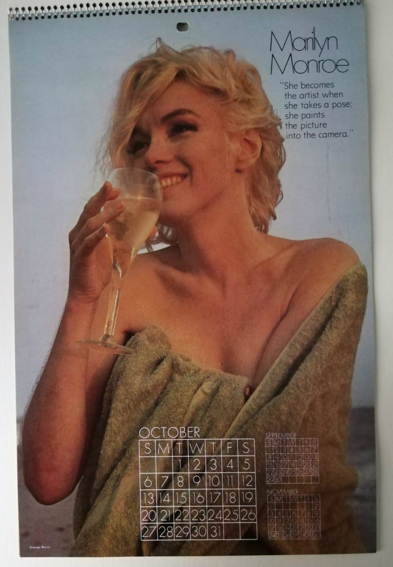 Marilyn Monroe Calendar 1954