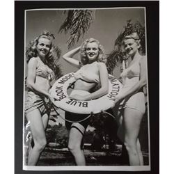 JOSEPH JASGUR (1919-2009): MARILYN MONROE AT BLUE BOOK MODELING AGENCY.