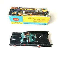 1966 Batmobile Corgi 267 Red hubs with original box.