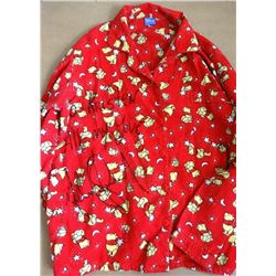 MICHAEL JACKSON SIGNED WINNIE THE POOH PYJAMAS TOP.