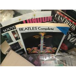 THE BEATLES AND CLIFF RICHARD BOOKS AND TICKETS.