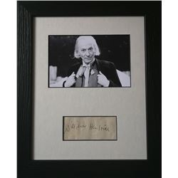WILLIAM HARTNELL (1908-1975) Doctor Who.