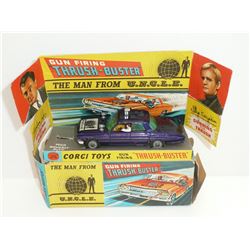 The man from U.N.C.L.E. - Corgi 497 - Gun firing Thrush-busting original car and original box
