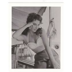 FRANK WORTH - ELIZABETH TAYLOR ON SET OF GIANT