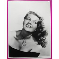 RITA HAYWORTH VINTAGE PHOTO.