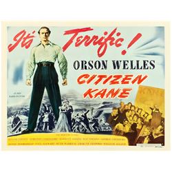 Citizen Kane (RKO, 1941). Half Sheet (22" X 28") Style A.