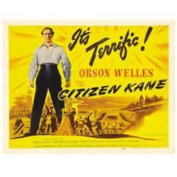 Citizen Kane (RKO, 1941). Title Lobby Card (11" X 14").