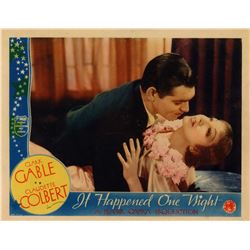 It Happened One Night (Columbia, R-1937). Lobby Card (11" X 14").