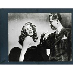 RITA HAYWORTH AND GLENN FORD VINTAGE PHOTO.