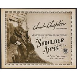 Shoulder Arms (First National, 1918). Title Lobby Card