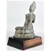 Image 3 : THAI PATINATED BRONZE OF A SEATED DEITY