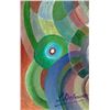 Image 1 : SONIA DELAUNAY PAINTING. (1885-1979).