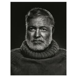 Yousuf Karsh (1908-2002): Ernest Hemingway.
