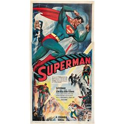 Superman (Columbia, 1948). Three sheet.