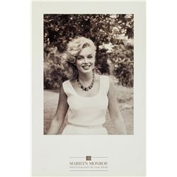 Marilyn Monroe - exhibition poster by Sam Shaw (Accent Editions, 1991).