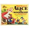 Image 1 : Alice in Wonderland (RKO, 1951). Half Sheet.