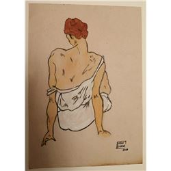 EGON SCHIELE (1890-1918).