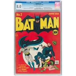 Batman #2 (DC, 1940) CGC
