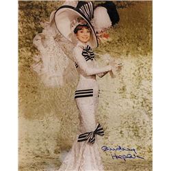 Audrey Hepburn signed photo.