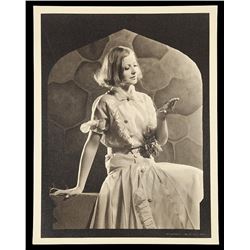 Clarence Sinclair Bull: GRETA GARBO vintage photo.