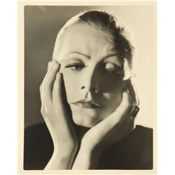 Clarence Sinclair Bull: GRETA GARBO vintage photo.