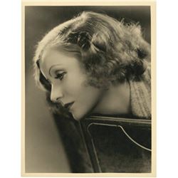 Clarence Sinclair Bull: GRETA GARBO vintage photo.