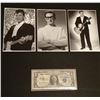 Image 2 : BUDDY HOLLY, RICHIE VALENS, AND THE BIG BOPPER SIGNED 1 DOLLAR BILL.