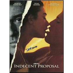 Indecent Proposal - Demi Moore signed program.