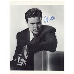 WELLES ORSON SIGNED PHOTO.