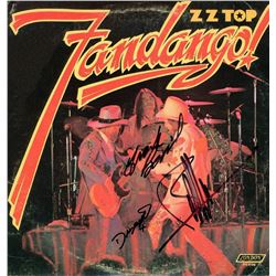 ZZ TOP SIGNED ALBUM.