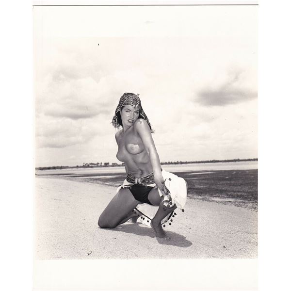 1960s Bunny Yeager/ Eric Kroll BETTIE PAGE photo.