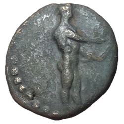 Ionia Miletos 200 BC AE Hemiobol Rare