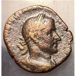 251-253 Roman Empire Trebonianus Gallus Sestertius