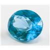 Image 2 : 9.65ct Oval Cut Blue Natural Tourmaline GGL