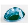 Image 3 : 9.65ct Oval Cut Blue Natural Tourmaline GGL