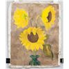 Image 2 : David Burliuk Russian Modernist OOC Sunflower