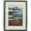 Image 2 : North Korea Embroidery Landscape Framed